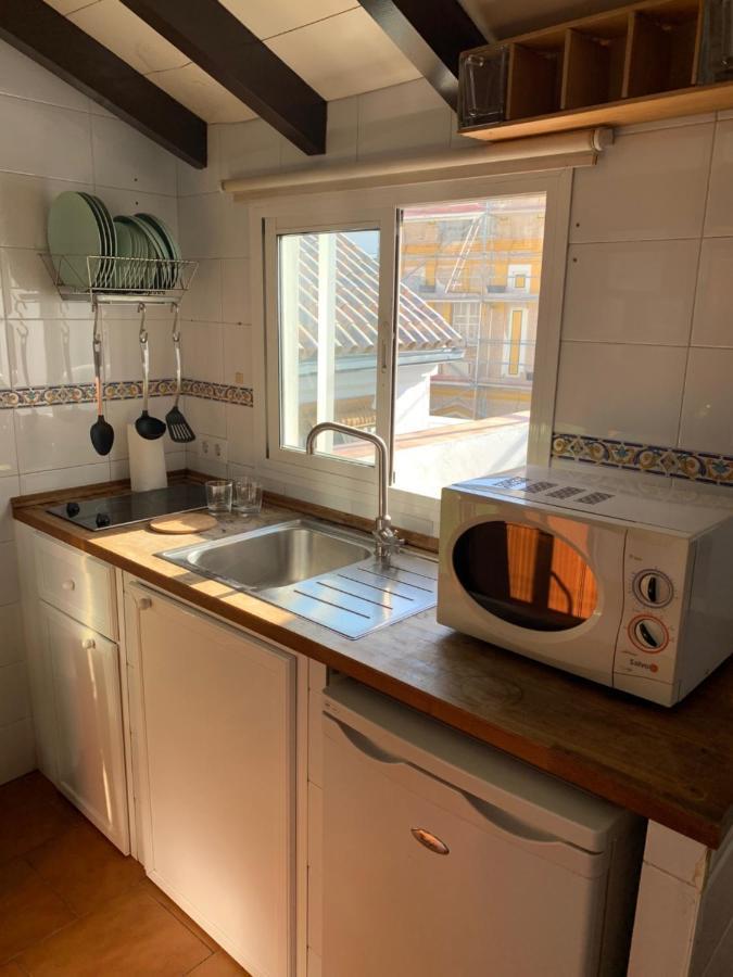 Ferienwohnung Stunning Attic With Private Terrace And Parking Optional Sevilla Exterior foto
